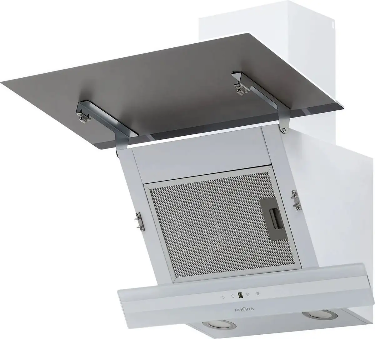 Кухонная вытяжка Krona Irma A 600 S (белый) - фото товара