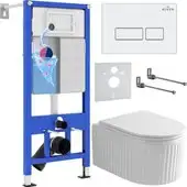 Унитаз подвесной Roxen StounFix Dual Fresh 968203 - изображение в каталоге