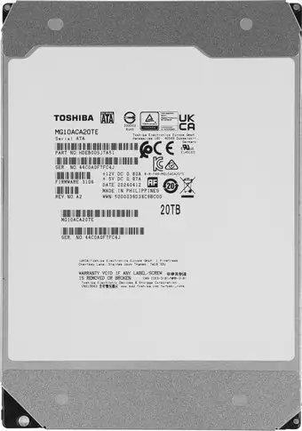 Жесткий диск Toshiba 20TB MD10ACA20TC – изображение в каталоге