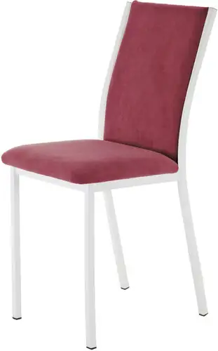 Стул AMC Comfort 2 Г Т6.8 (ткань красный/белый) – изображение в каталоге