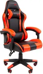 Игровое (геймерское) кресло CHAIRMAN Game CH29 (экокожа черный/красный) – изображение в каталоге