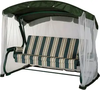 Садовые качели Удачная мебель Милан (зеленый 305) – изображение в каталоге