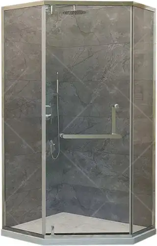 Душевой уголок RGW HO-084 90x90 (хром/прозрачное стекло) - изображение в каталоге