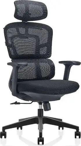 Офисное кресло SitZone U-062A (сетка, черный) – изображение в каталоге
