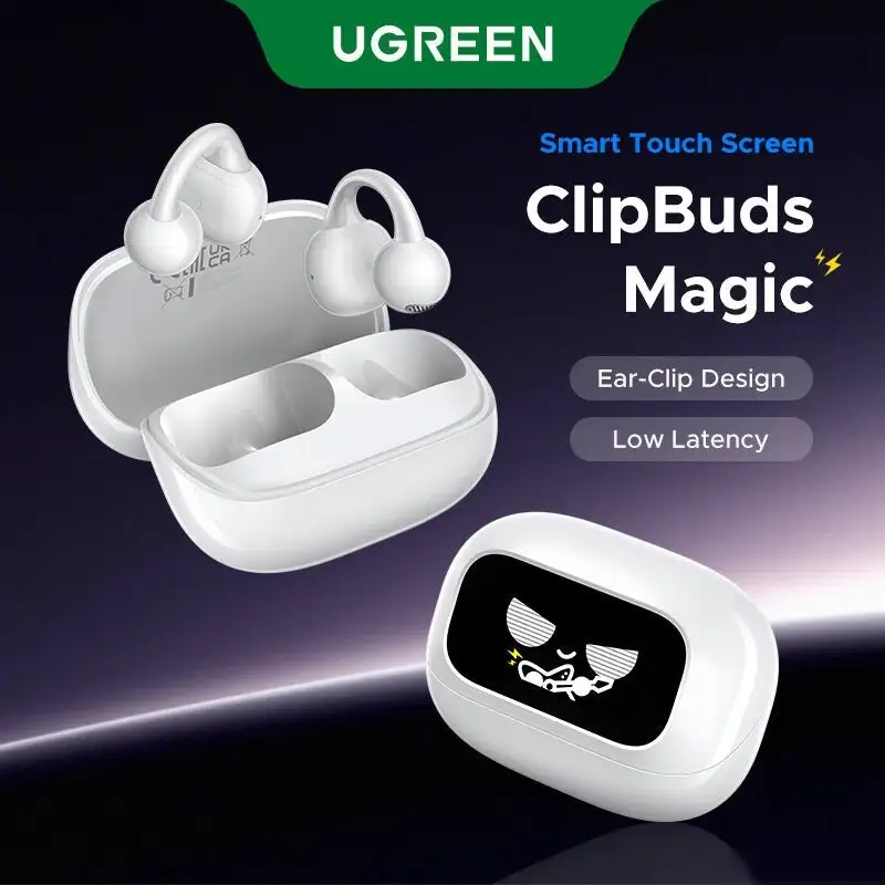 Наушники Ugreen HiTune ClipBuds Magic WS208 (белый) – фото товара