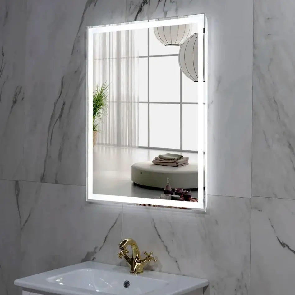 Пекам Зеркало Greta 50x80 greta-50x80B (с подсветкой и бесконтактным сенсором) – фото товара