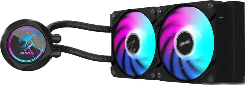 Жидкостное охлаждение для процессора Gigabyte Aorus Waterforce II 240 – фото товара