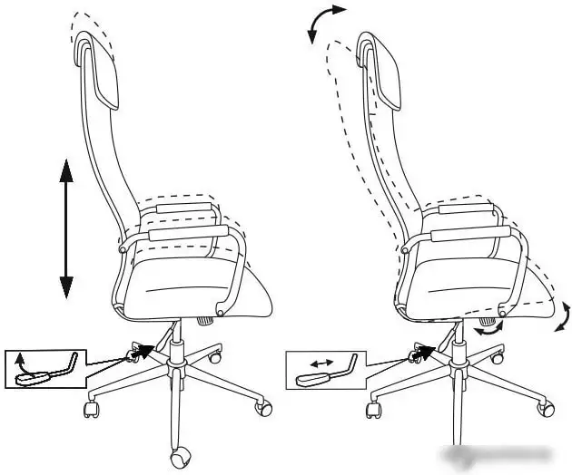 Кресло Бюрократ KB-9N (синий) – фото товара