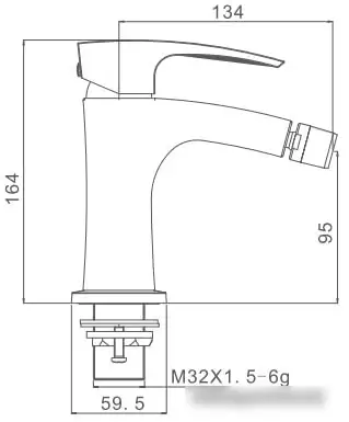 Смеситель Gappo G5007-6 - фото товара