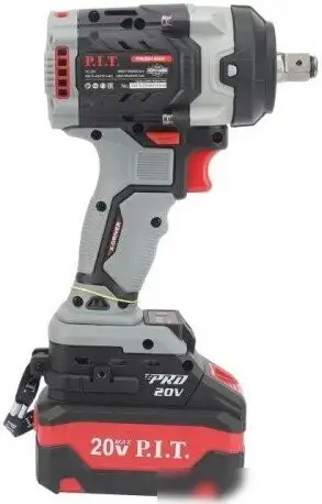 Гайковерт P.I.T. PIW20H-600A/2 (с 2-мя АКБ, кейс) – фото товара