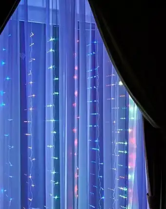 Световой дождь ULED ULED-WF-1200-220V-(B-F-W/W)