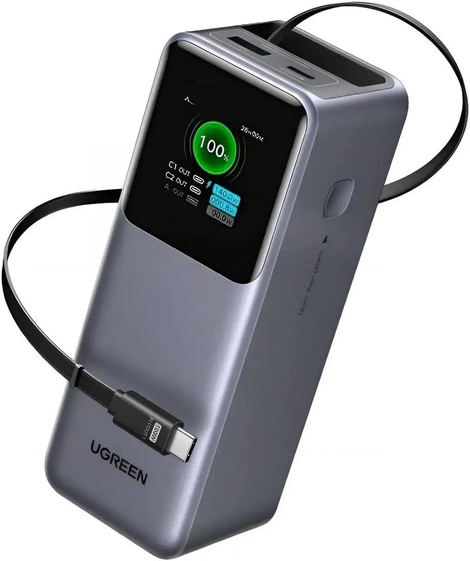 Внешний аккумулятор Ugreen PB726 95670B 20000mAh (серый) – фото товара