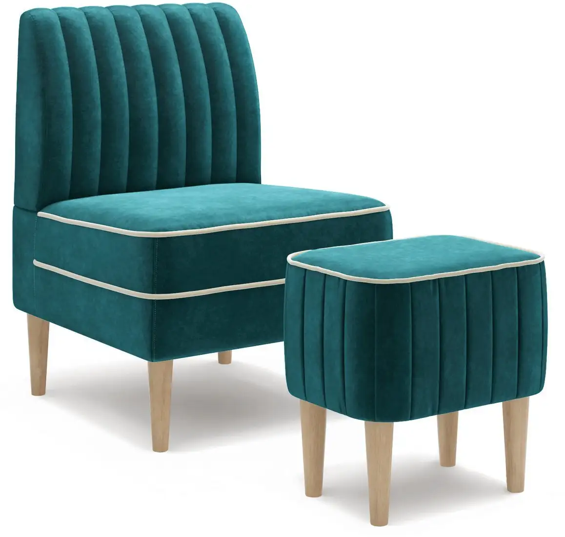 Интерьерное кресло MONOFIX Амма кресло (изумрудный №20)