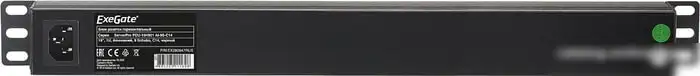 Блок розеток ExeGate ServerPro PDU-19H901 Al-9S-C14 – фото товара