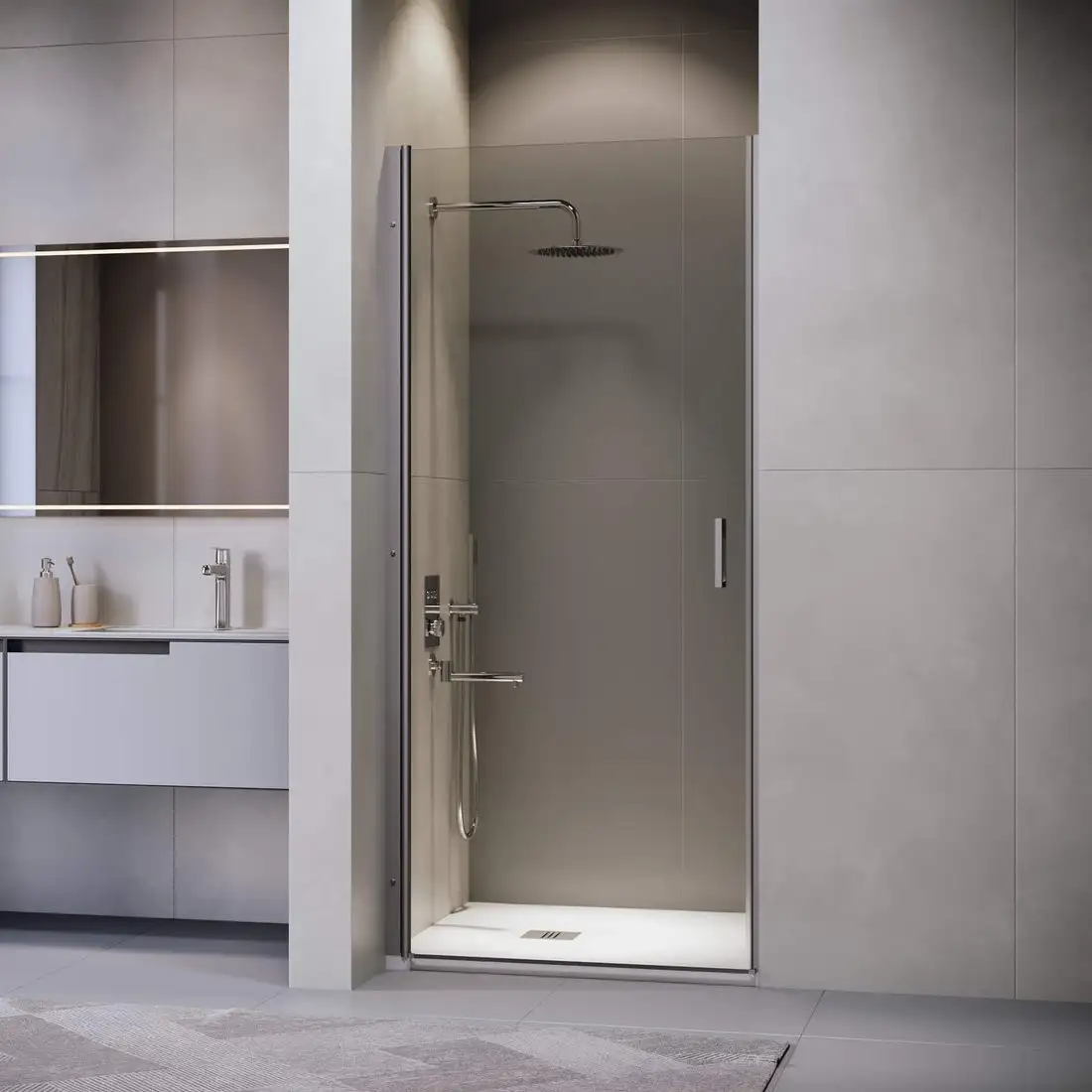 Душевая дверь RGW LE-003Gr 351200307-110 - фото товара