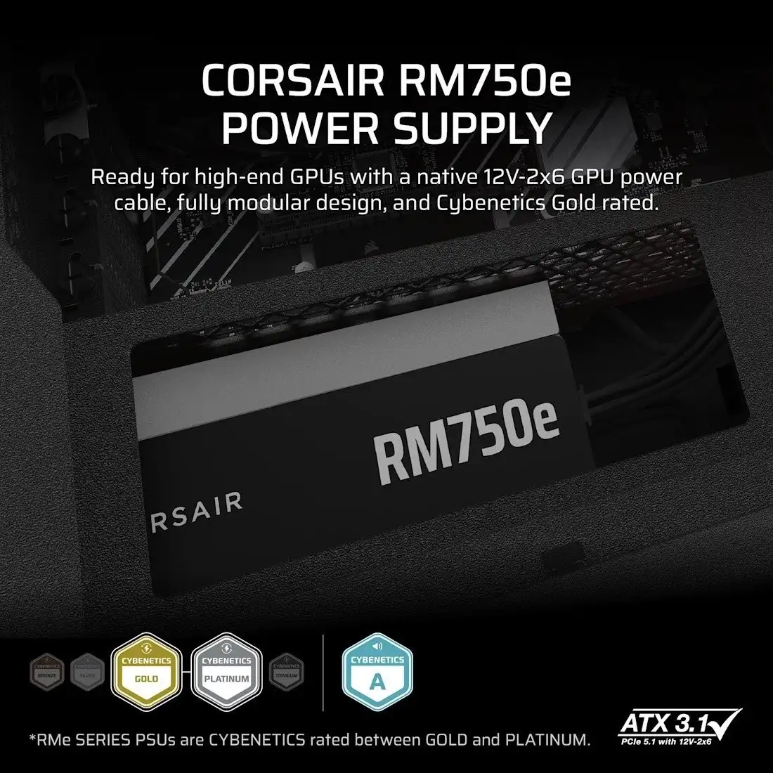 Блок питания Corsair RM750e CP-9020295-EU – фото товара