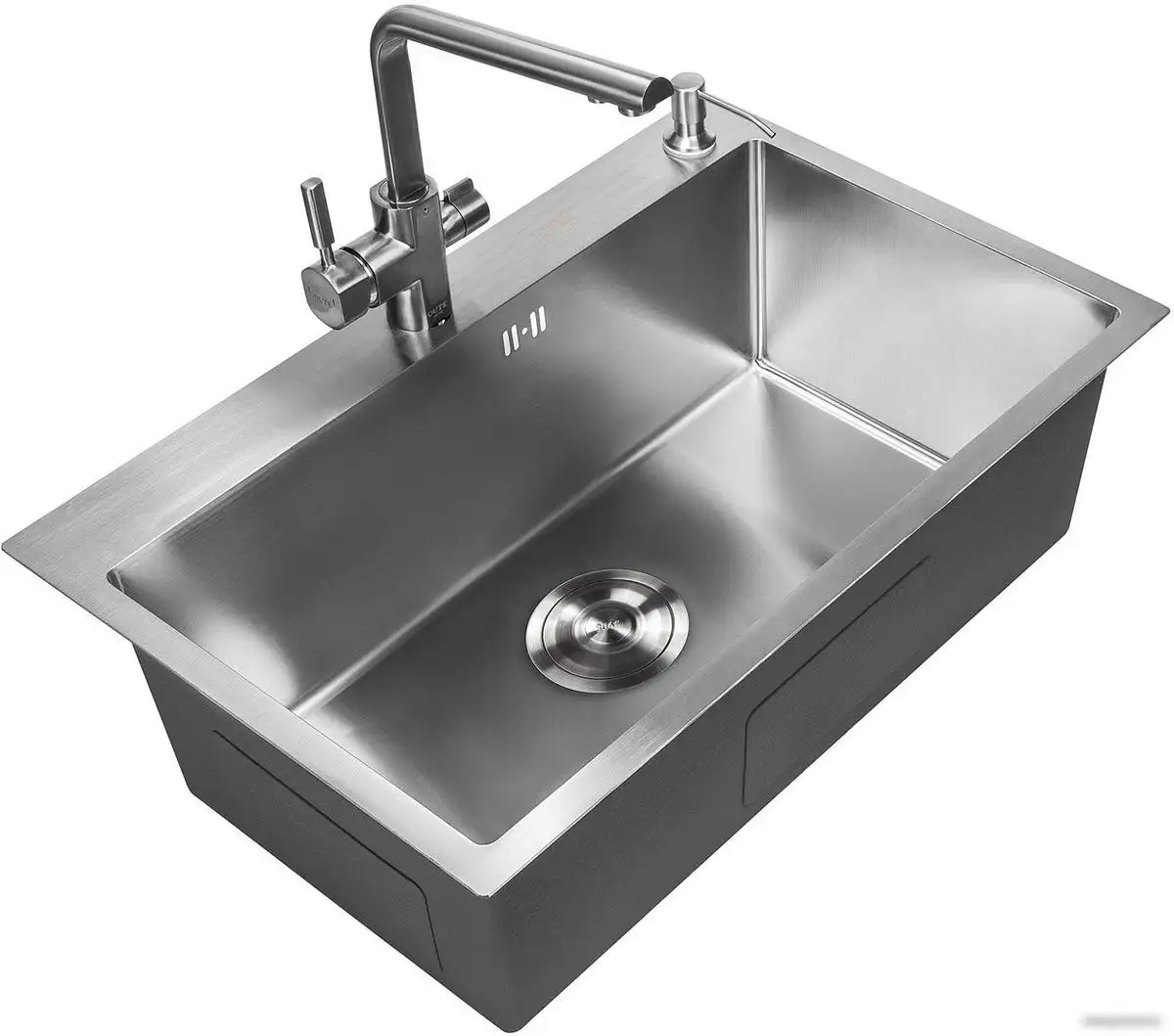 Кухонная мойка Avina HM7048 (нержавеющая сталь) - фото товара