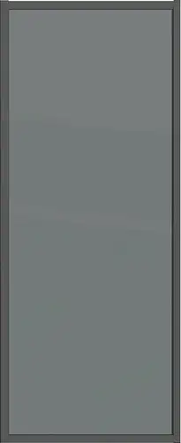 Душевая стенка Grossman Style 70x195 200.K33.05.70.21.10 (черный матовый,стекло тонированное) - изображение в каталоге