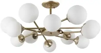 Люстра средней высоты Arte Lamp Marco A2703PL-12SG – изображение в каталоге