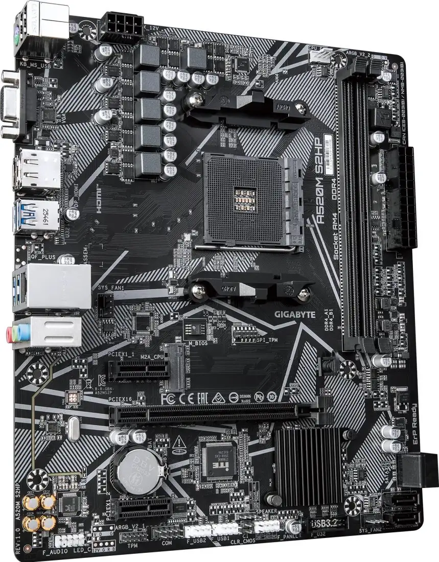 Материнская плата Gigabyte A520M S2HP – фото товара