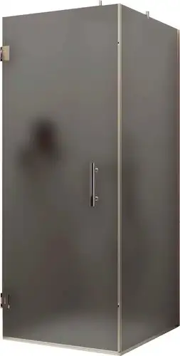 Душевой уголок MaybahGlass MGY-1310-4 (графит матовый стекло/хром глянцевый) - изображение в каталоге