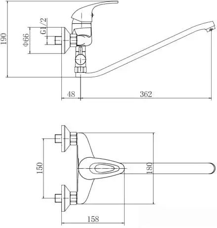 Смеситель Fashun A2103 - фото товара