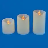 Новогодняя свеча Uniel ULD-F060 WARM WHITE CANDLE SET3 UL-00008593 – изображение в каталоге