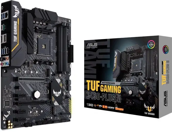Материнская плата ASUS TUF Gaming B450-PLUS II – фото товара