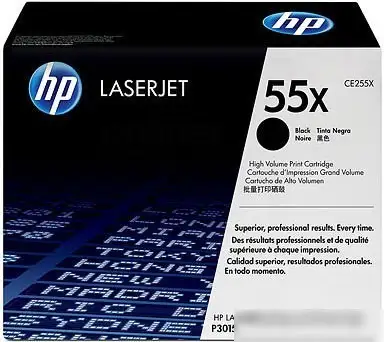 Картридж HP 55X (CE255X) – фото товара
