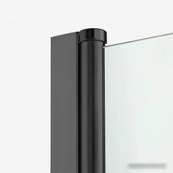 Стеклянная шторка для ванны NEW TRENDY New Soleo Black 90x140 P-0040 – фото товара