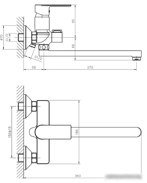 Смеситель Haiba HB22505 - фото товара