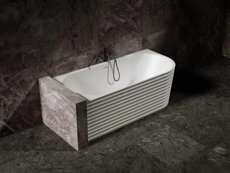 Ванна Abber Stein AS9651 L (белый матовый) - фото товара