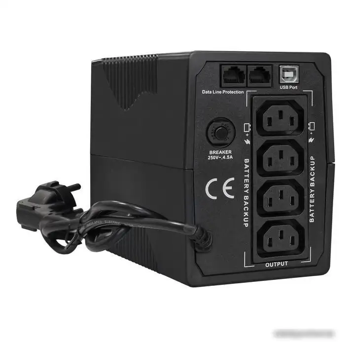 Источник бесперебойного питания ExeGate SpecialPro UNB-800.LED.AVR.4C13.RJ.USB EX292774RUS – фото товара