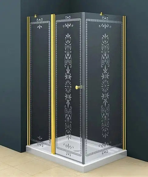 Душевая стенка Cezares Royal PALACE-A-100-FIX-CP-G (боковая) - фото товара