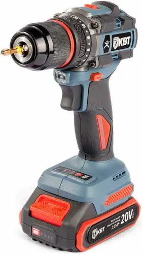 Дрель-шуруповерт КВТ Профи DB-20-13 (с 2-мя АКБ, кейс) – изображение в каталоге