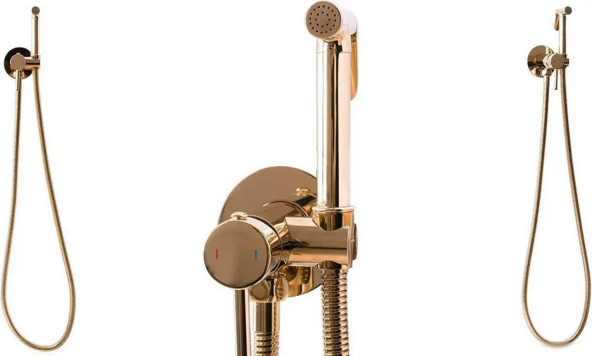 Гигиенический душ Rea Lungo Loop REA-B6523 (розовое золото) - фото товара