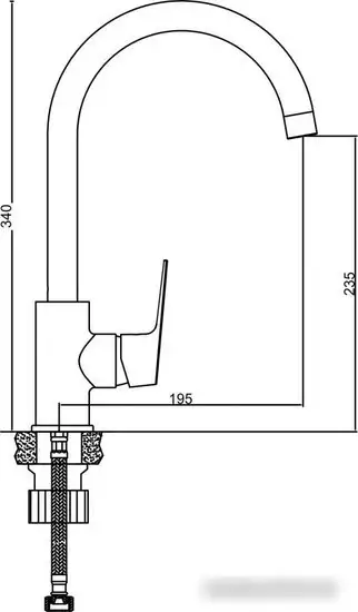 Смеситель Gross Aqua Dyno 3242285C-B02 - фото товара