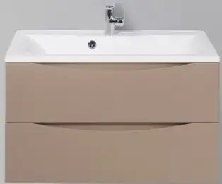 BelBagno Тумба под умывальник Marino-800-2C-SO-CL-P (cappuccino lucido) – изображение в каталоге