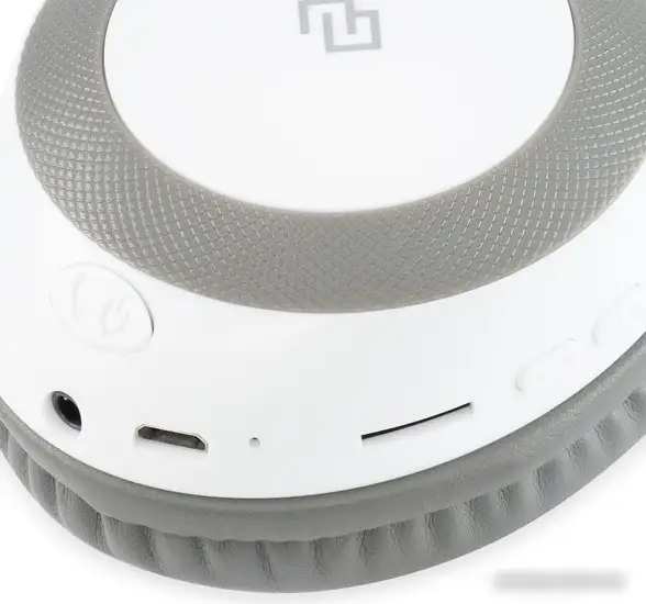 Наушники Digma BT-15 (белый/серый) – фото товара