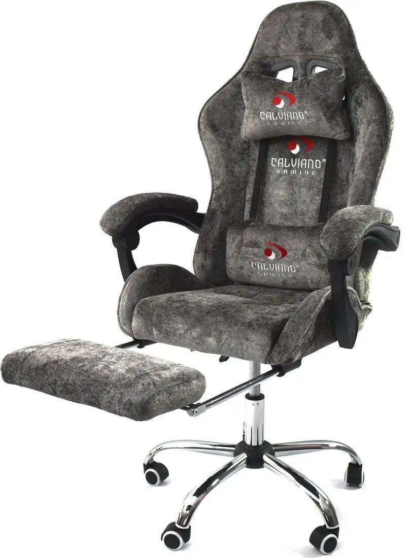 Игровое (геймерское) кресло Calviano Avanti Ultimato (dark grey fabric) – фото товара