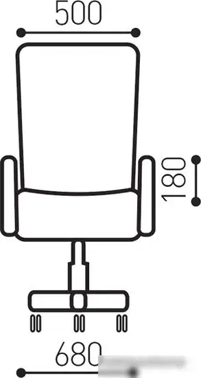 Кресло Brabix Space EX-508 (черный) – фото товара