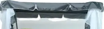 Тент на качели Sundays Garden Люкс-021 противомоскитный с1535 (серый) – изображение в каталоге