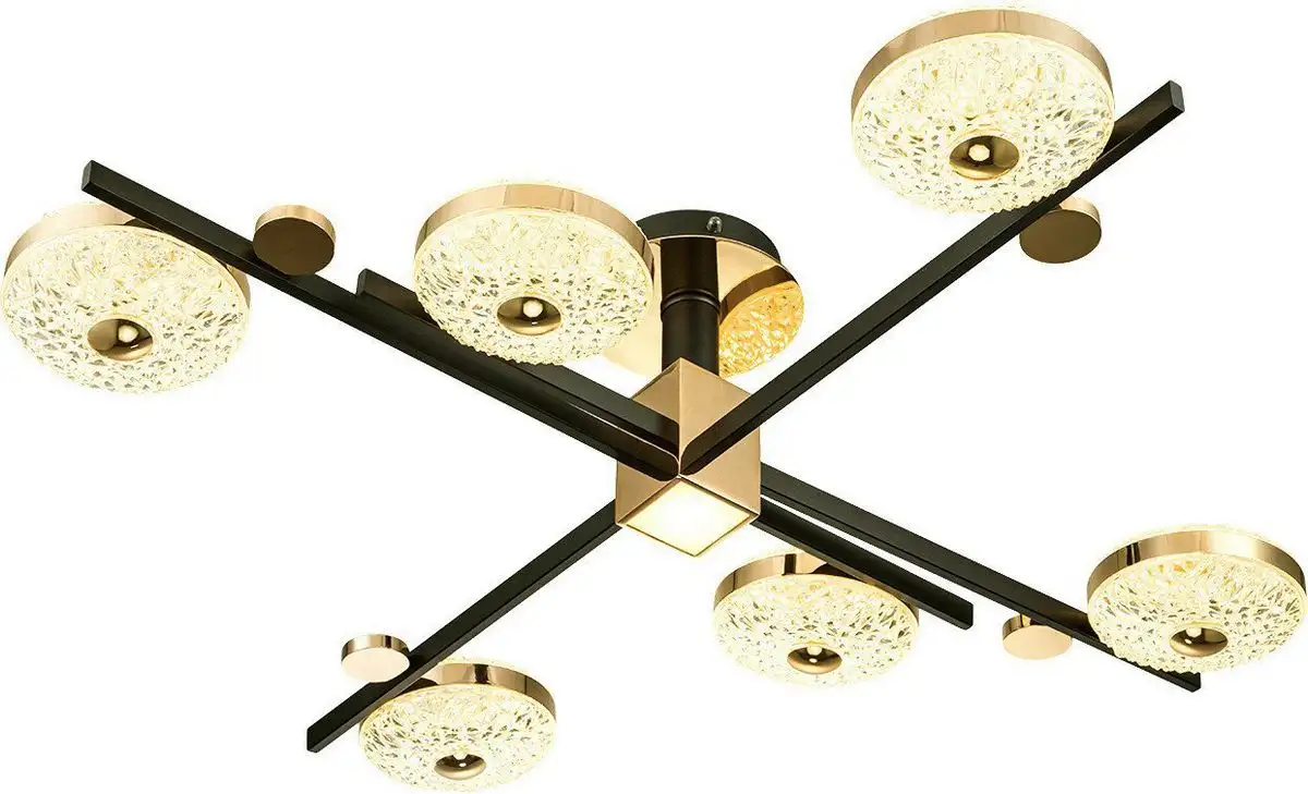 Люстра средней высоты Escada Divita 10219/6 LED*78W Black/Gold – фото товара