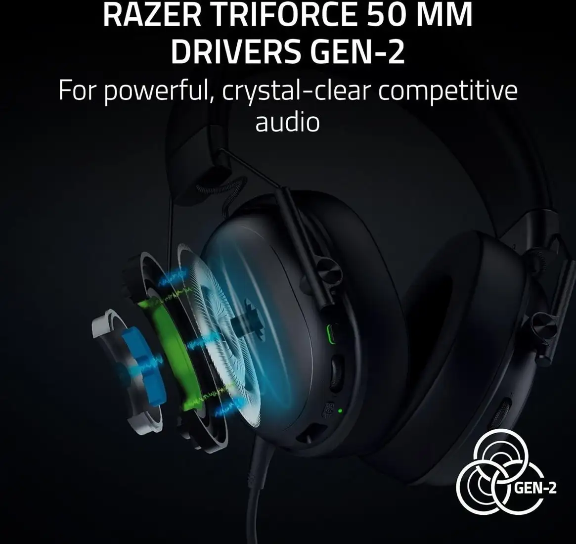 Наушники Razer BlackShark V3 X HyperSpeed – фото товара