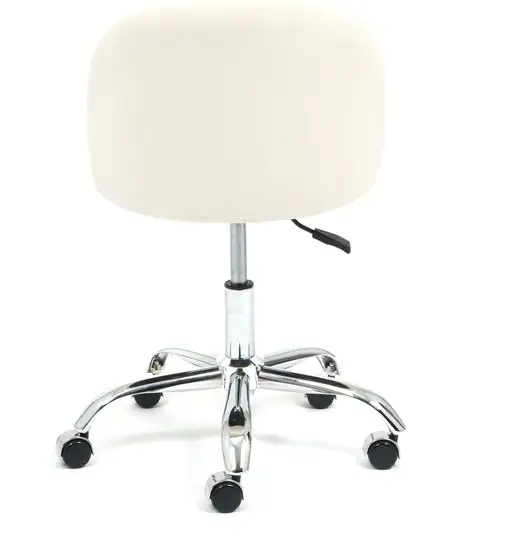 Кресло TetChair Melody (флок, молочный) – фото товара