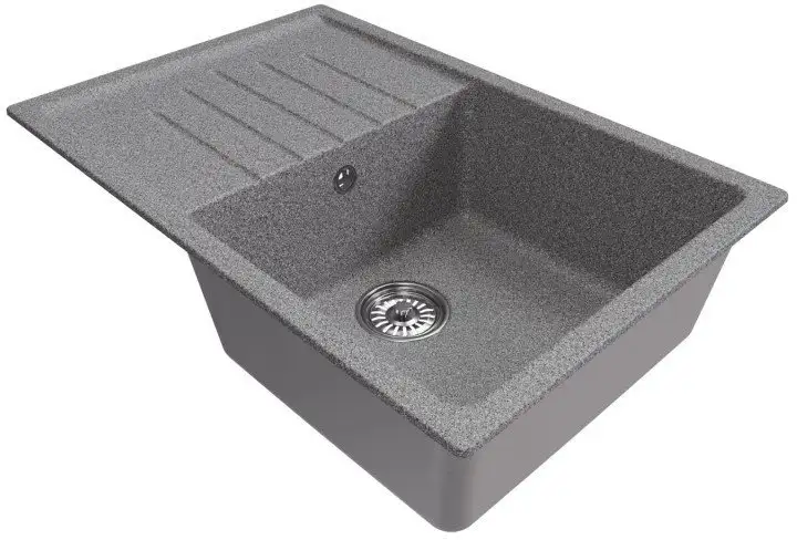 Кухонная мойка Mixline ML-GM19 551983 (темно-серый) - фото товара
