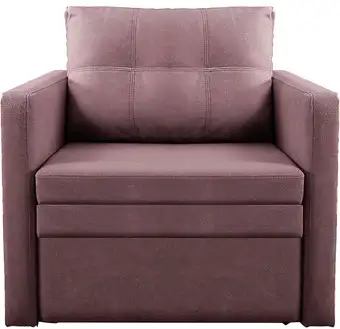 Кресло-кровать Brioli КК Пино П (J10/сиреневый) – изображение в каталоге