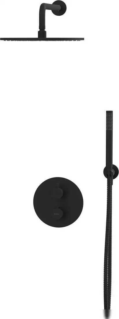 Душевая система Whitecross Y YSET08BL (черный матовый) - фото товара