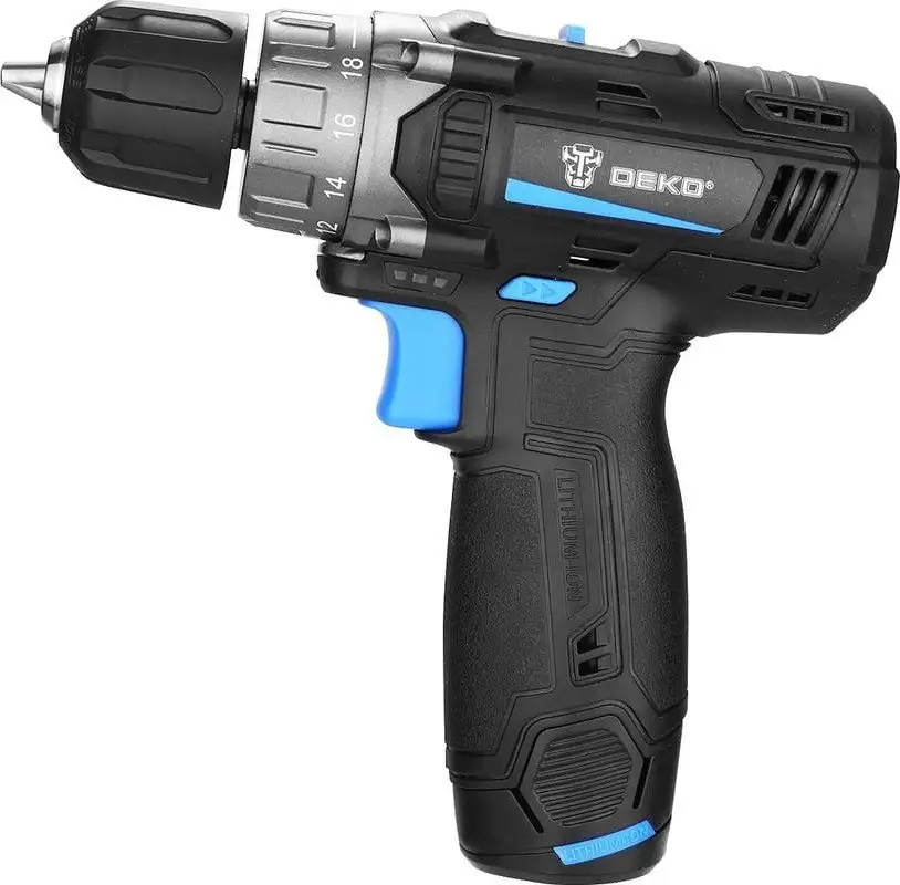 Дрель-шуруповерт Deko ZKCD12 084-1008 (с 1-им АКБ) – фото товара