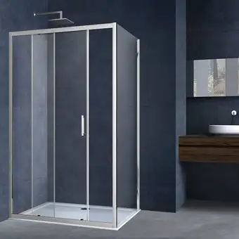 Душевой уголок Vincea Alpha VSR-3AL8014CL (хром/прозрачное) - изображение в каталоге